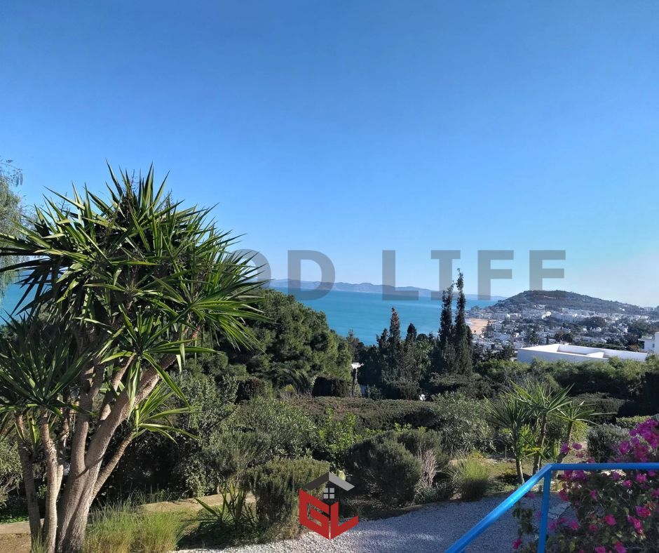 La Marsa&nbsp;Gammart&nbsp;Location&nbsp;Maisons&nbsp;Villa avec vue panoramique � gammarth sup�rieur