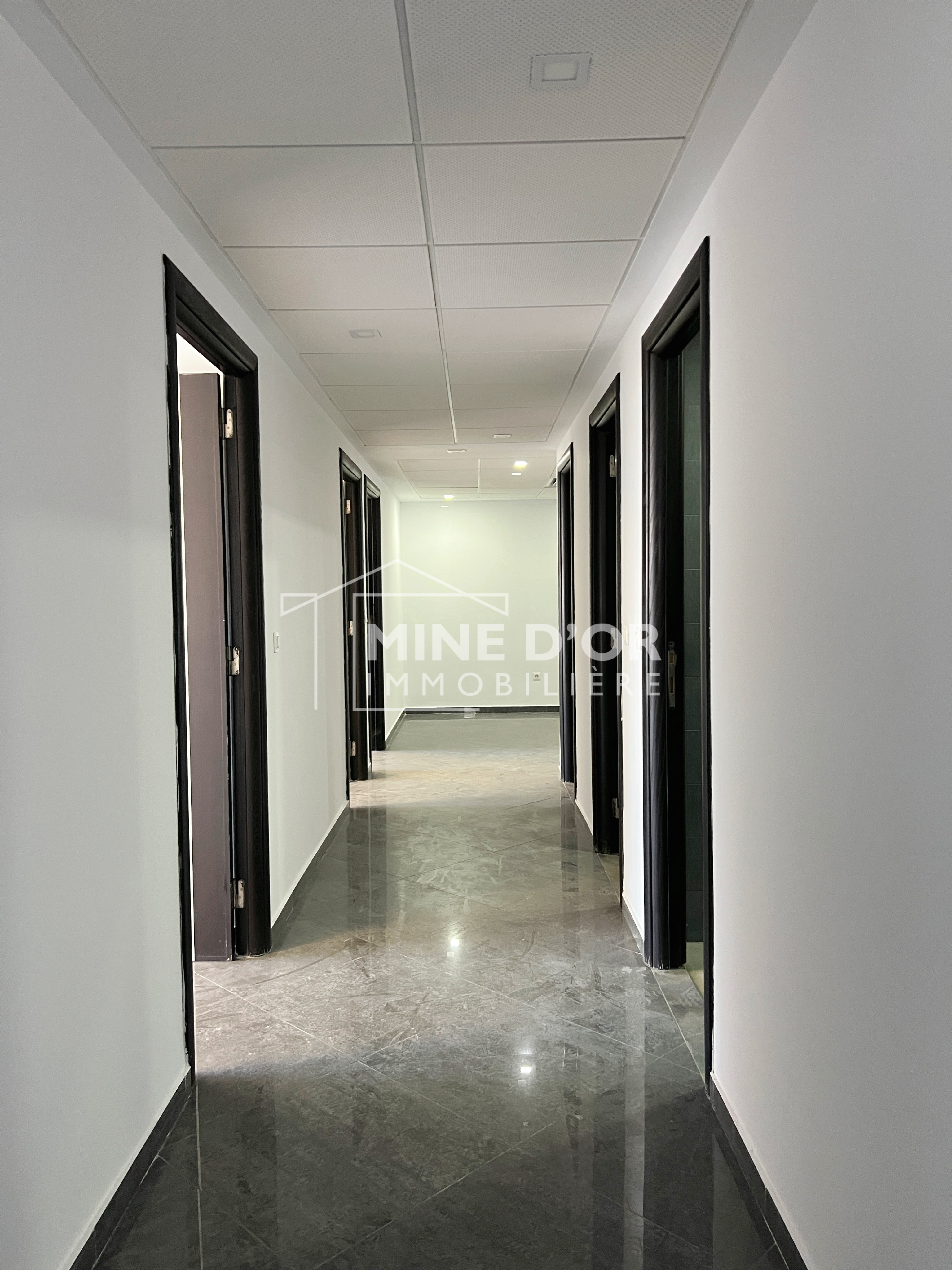 Cite El Khadra&nbsp;Zone urbaine nord&nbsp;Bureaux & Commerces&nbsp;Bureau&nbsp;Bureau en 6espaces hts  au centre urbain nord