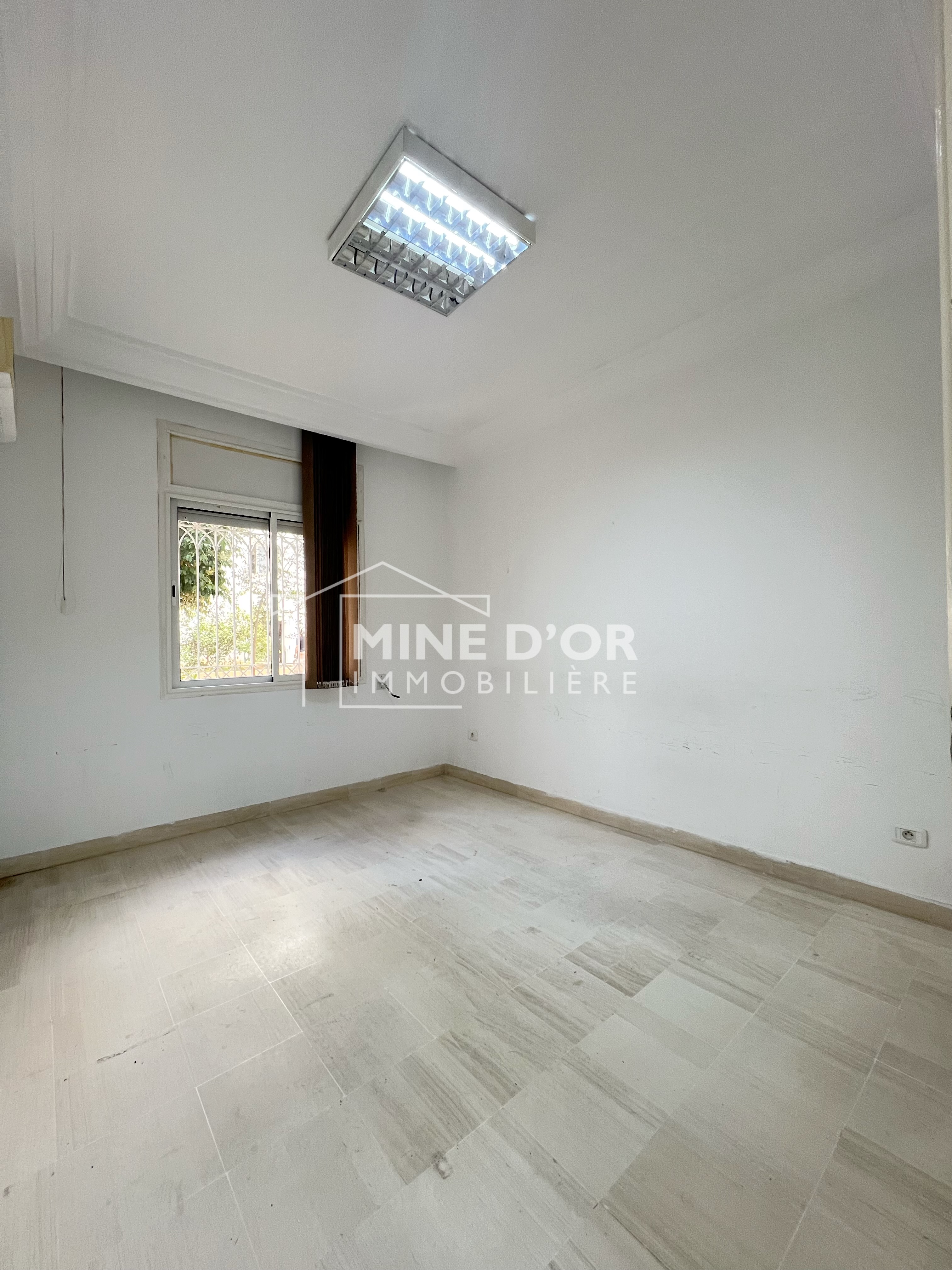 Cite El Khadra&nbsp;Zone urbaine nord&nbsp;Bureaux & Commerces&nbsp;Bureau&nbsp;Al bureau au rdc avec jardin et terrasse