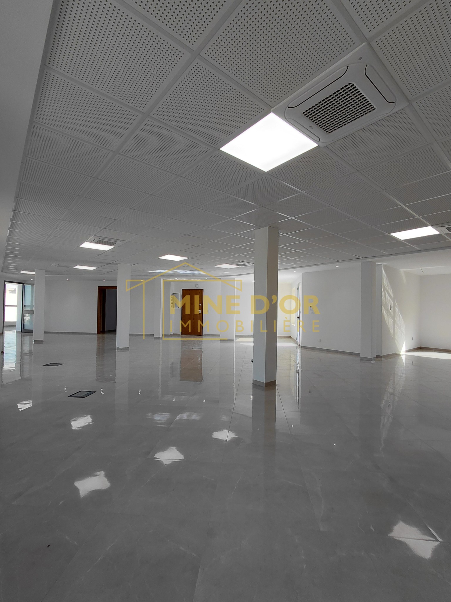 La Marsa&nbsp;Berge Du Lac&nbsp;Bureaux & Commerces&nbsp;Bureau&nbsp;Office en open space 285m au lac 1