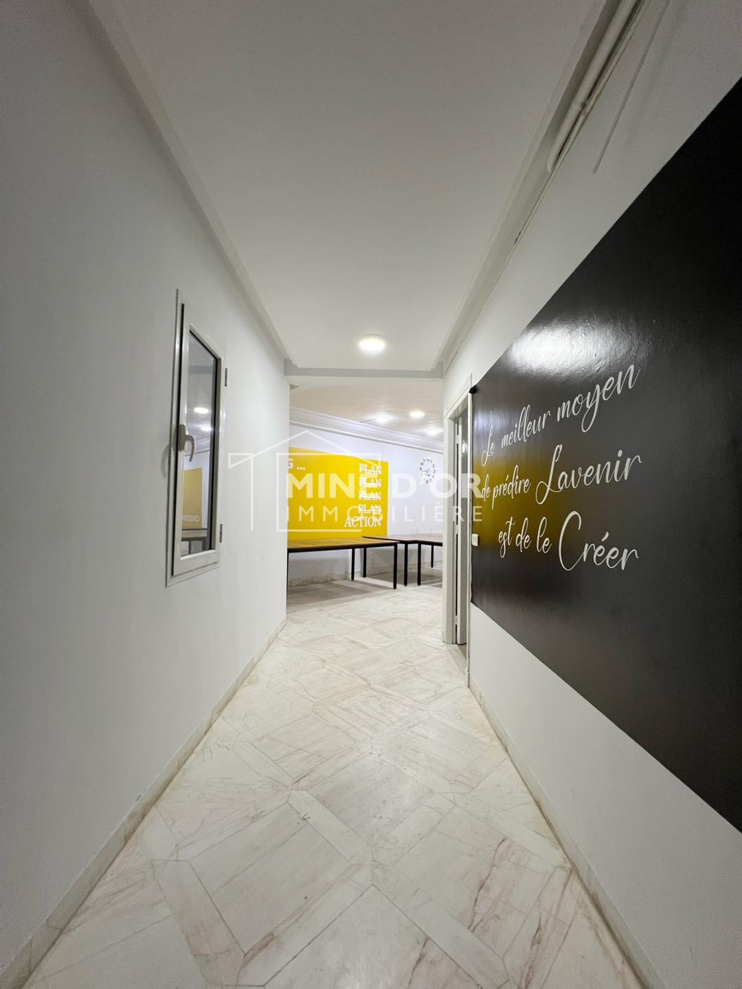 Cite El Khadra&nbsp;Zone urbaine nord&nbsp;Bureaux & Commerces&nbsp;Bureau&nbsp;Bureau open space et 2pi�ces au centre urbain nord