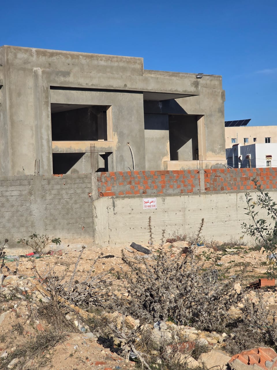 Sousse Jaouhara&nbsp;Khezama Ouest&nbsp;Vente&nbsp;Autre&nbsp;Terrain constructible 550 m � sousse