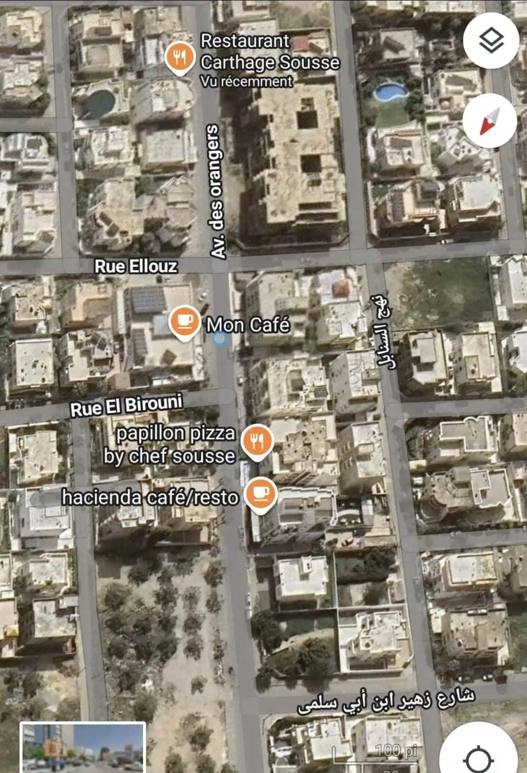 Sousse Jaouhara&nbsp;Sousse Khezama&nbsp;Vente&nbsp;Surfaces&nbsp;Terrain 400 m  � khezama est sousse