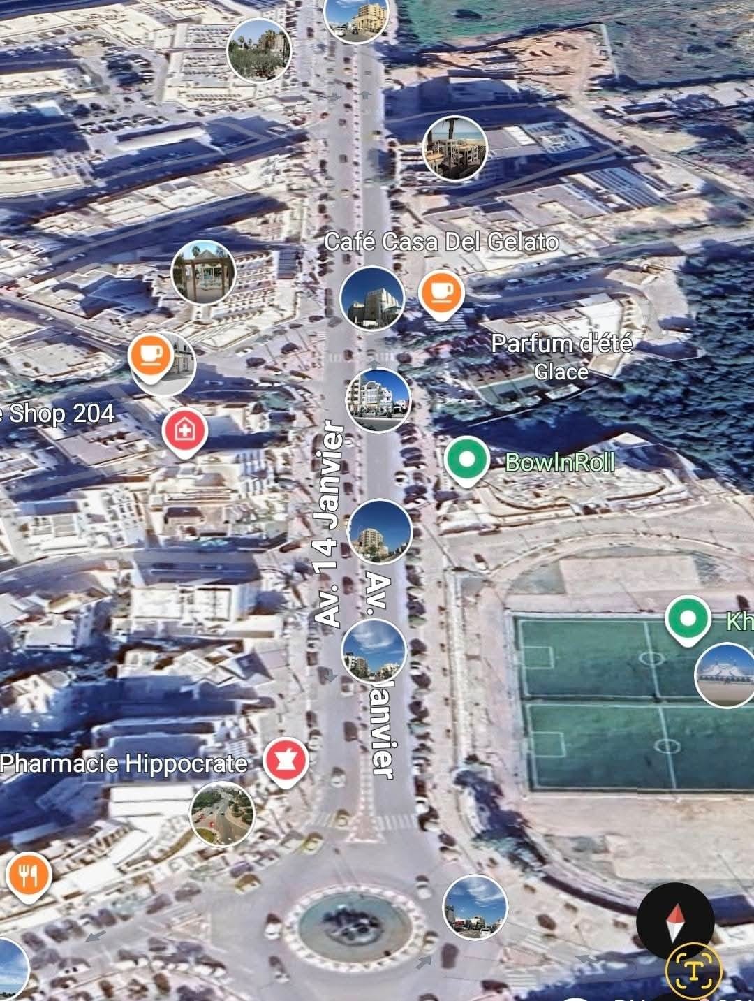 Sousse Jaouhara&nbsp;Sousse Khezama&nbsp;Vente&nbsp;Surfaces&nbsp;Terrain 400 m  � khezama est sousse