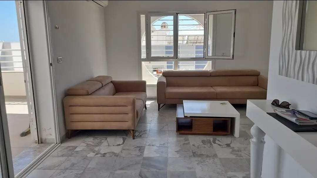 Akouda&nbsp;Chatt Meriem&nbsp;Vente&nbsp;Appart. 3 pi�ces&nbsp;Appartement s3 avec vue mer  tantana chatt mariem