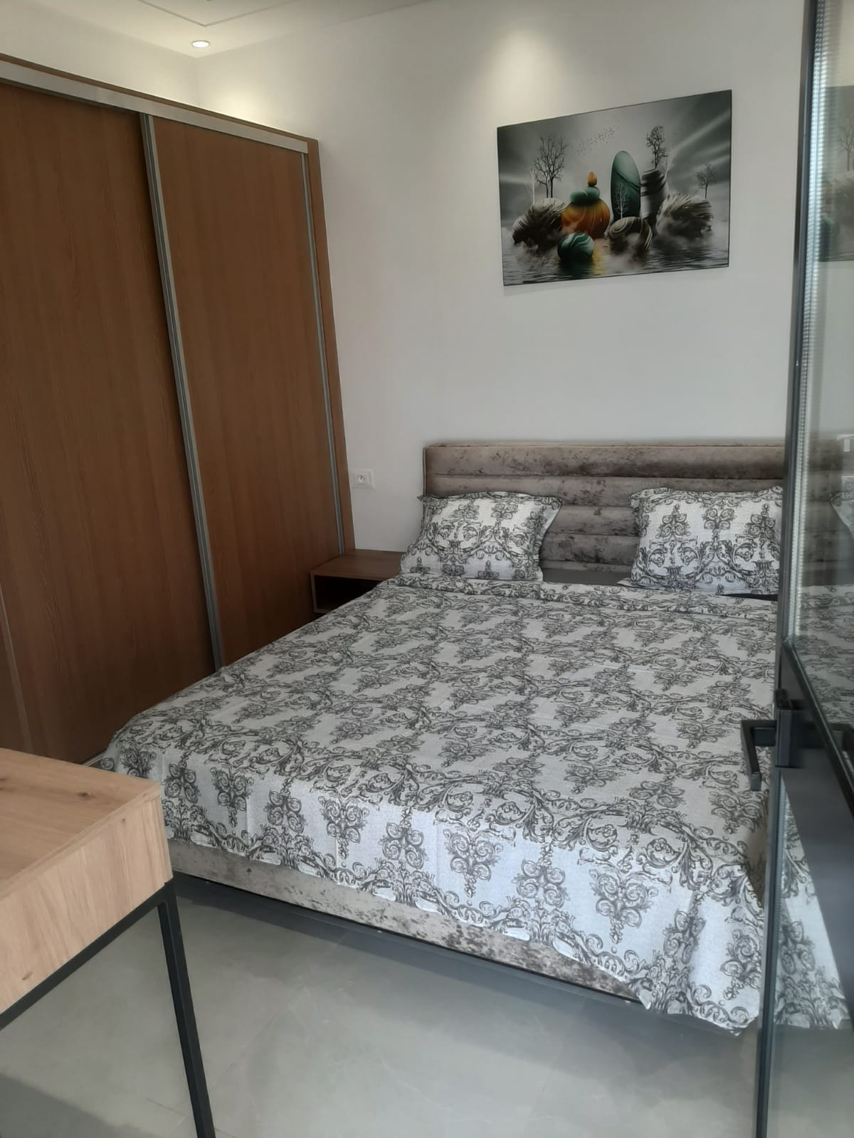 Sousse Jaouhara&nbsp;Khezama Ouest&nbsp;Location vacances&nbsp;Appart. 1 pi�ce&nbsp;Nouveau appartements s1