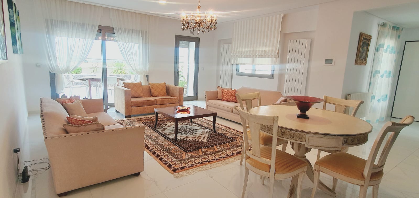 La Marsa&nbsp;Gammart&nbsp;Location&nbsp;Appart. 4 pi�ces&nbsp;Penthouse s3 meubl� � gammarth