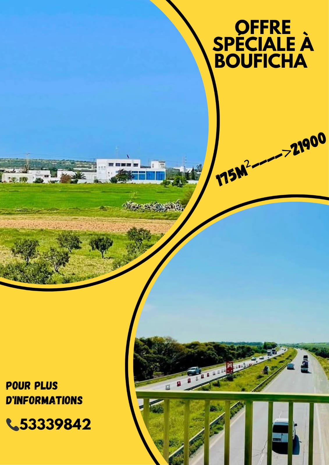 Bou Ficha&nbsp;Bou Ficha&nbsp;Terrain&nbsp;Terrain nu&nbsp;Offre sp�cial � bouficha