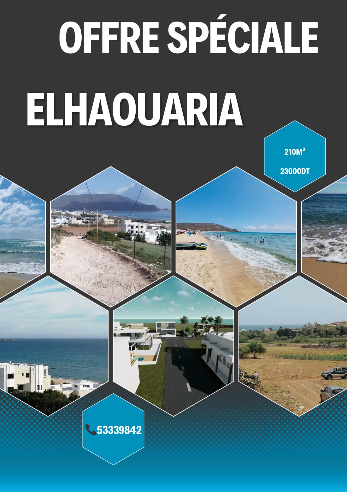 El Haouaria&nbsp;El Haouaria&nbsp;Terrain&nbsp;Terrain nu&nbsp;Elhaouaria chatt kebli