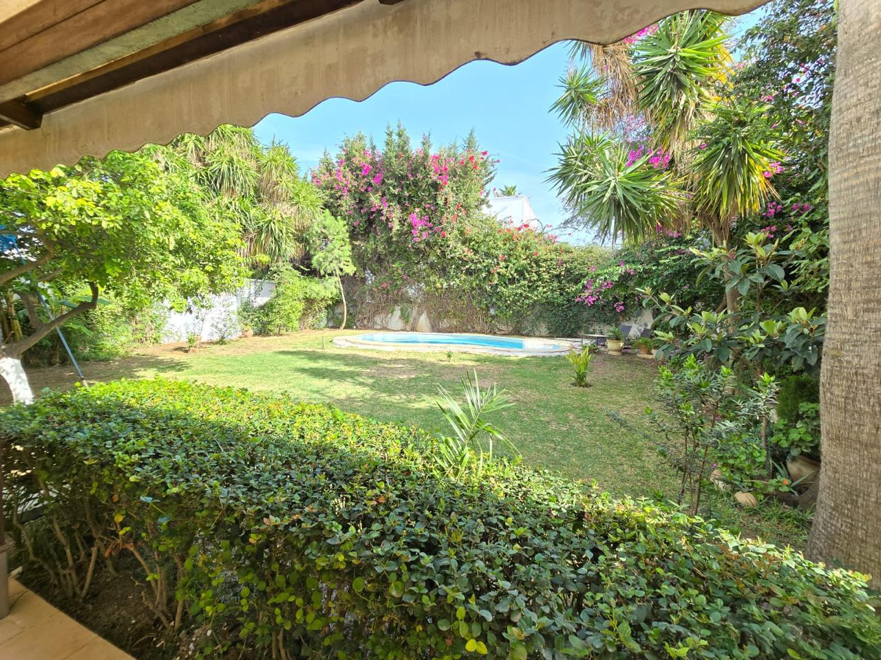 La Marsa&nbsp;Marsa Ennassim&nbsp;Location&nbsp;Maisons&nbsp;Villa meubl�e � la marsa r�f 8766a