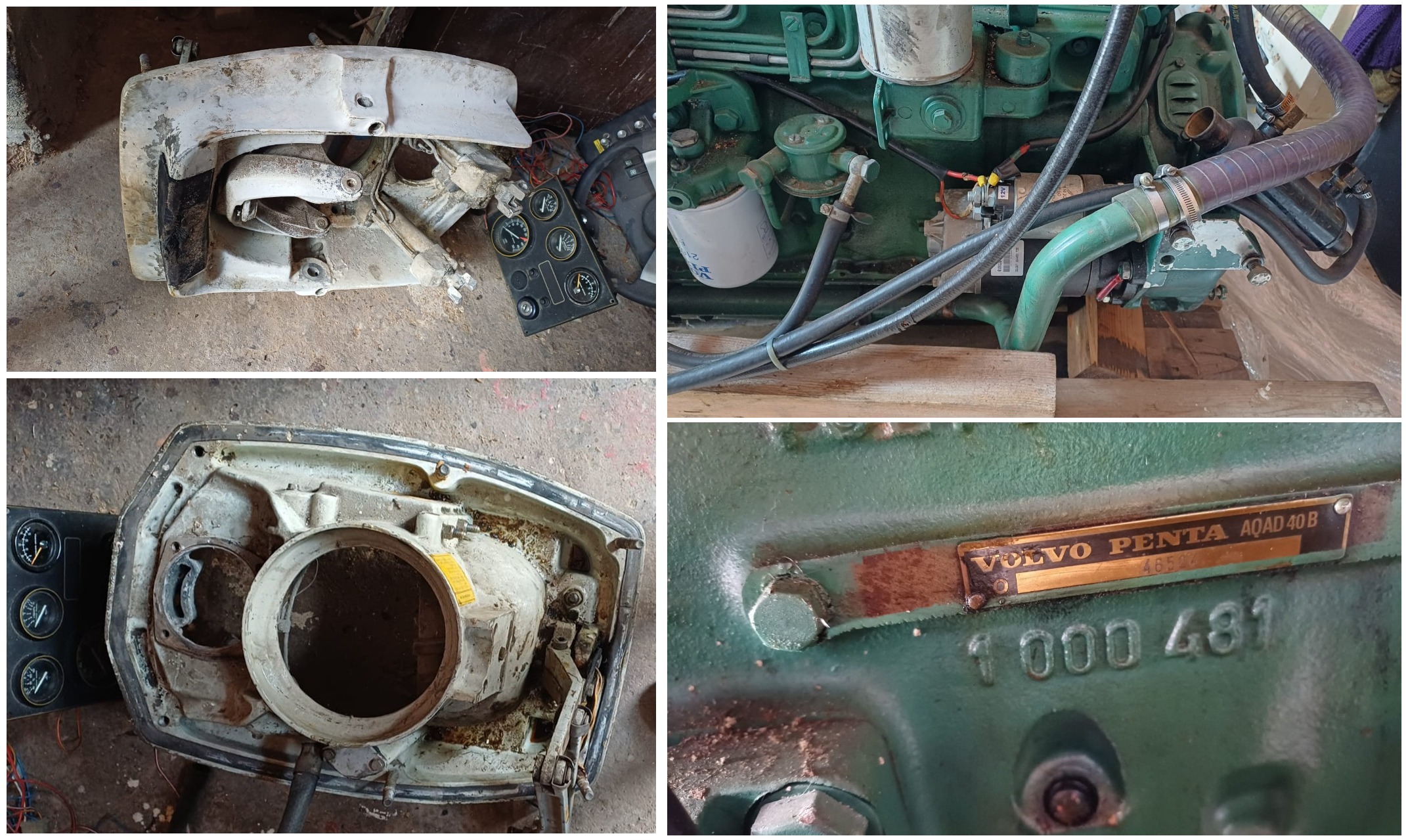 Korba&nbsp;Tazarka&nbsp;Moteurs et pi�ces&nbsp;Moteurs In-Bord&nbsp;Moteur bateau volvo penta