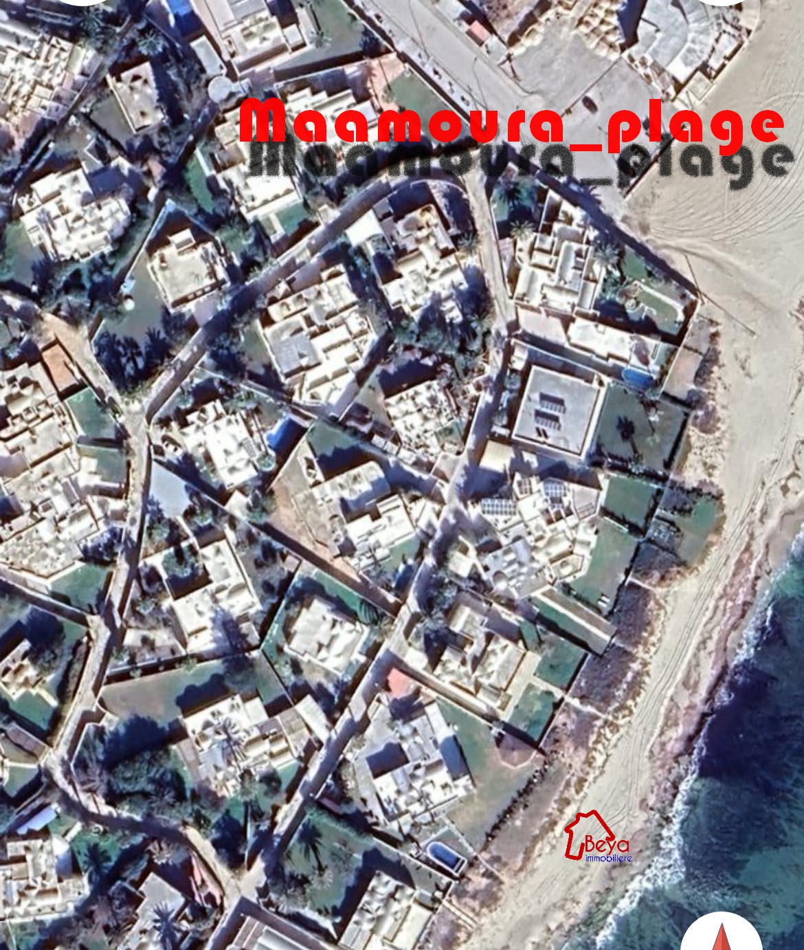 Beni Khiar&nbsp;El Maamoura&nbsp;Vente&nbsp;Maisons&nbsp;2 villas � 100 de la plage