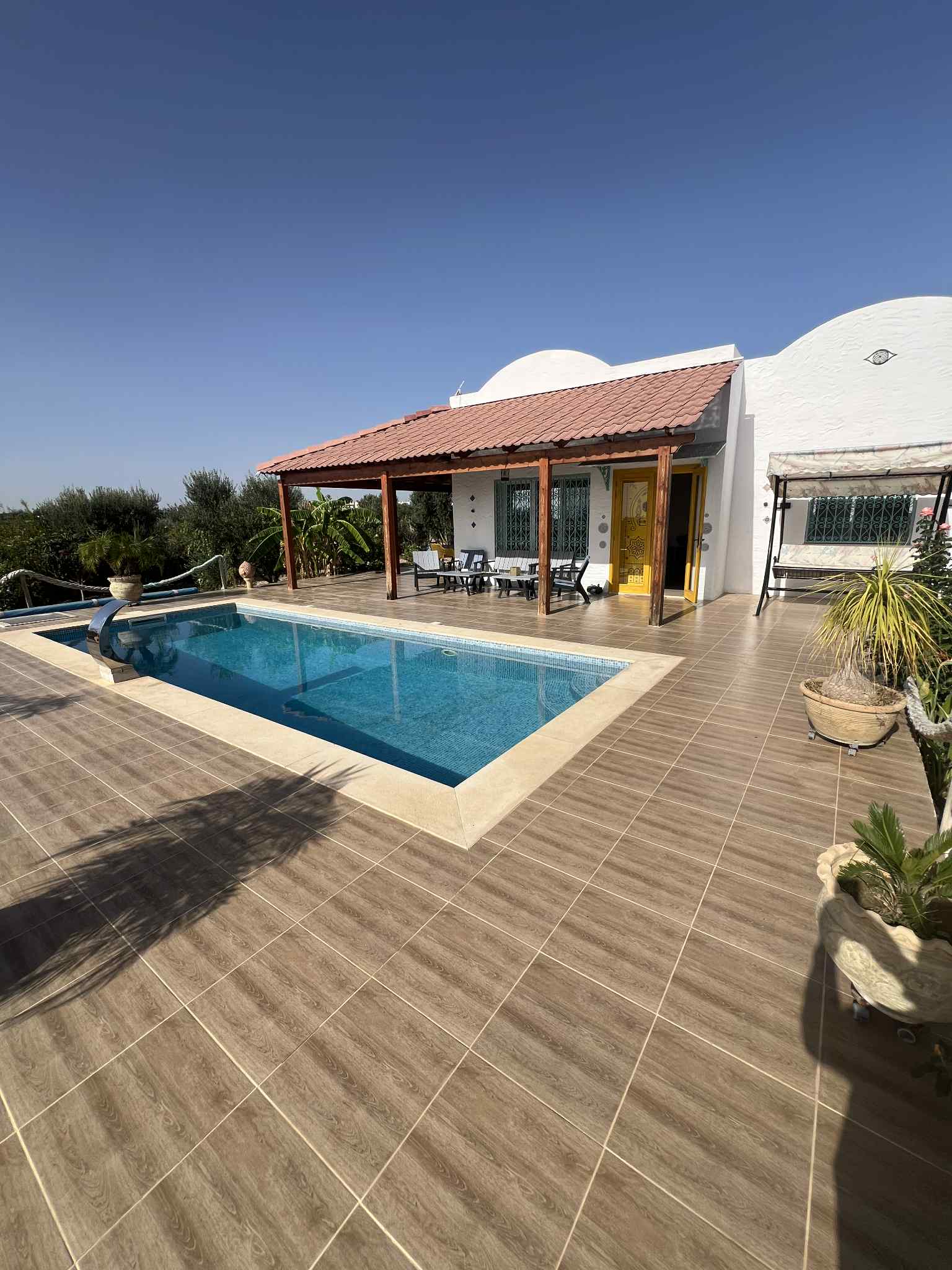 Beni Khiar&nbsp;El Maamoura&nbsp;Vente&nbsp;Maisons&nbsp;Une villa avec piscine ref vvm092