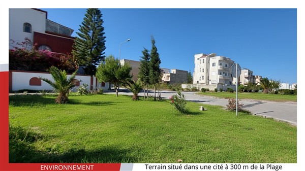 Hammam Chatt&nbsp;Borj Cedria&nbsp;Terrain&nbsp;Terrain nu&nbsp;Terrain de 409 m2 � 485 tnd le m2