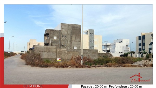 Hammam Chatt&nbsp;Borj Cedria&nbsp;Terrain&nbsp;Terrain nu&nbsp;Terrain de 400m2 � 670 tnd le m2