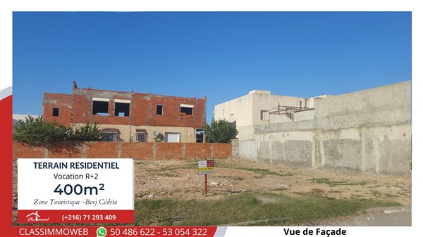 Soliman&nbsp;Soliman&nbsp;Terrain&nbsp;Terrain nu&nbsp;Terrain de 400m2 � 480 d le m2