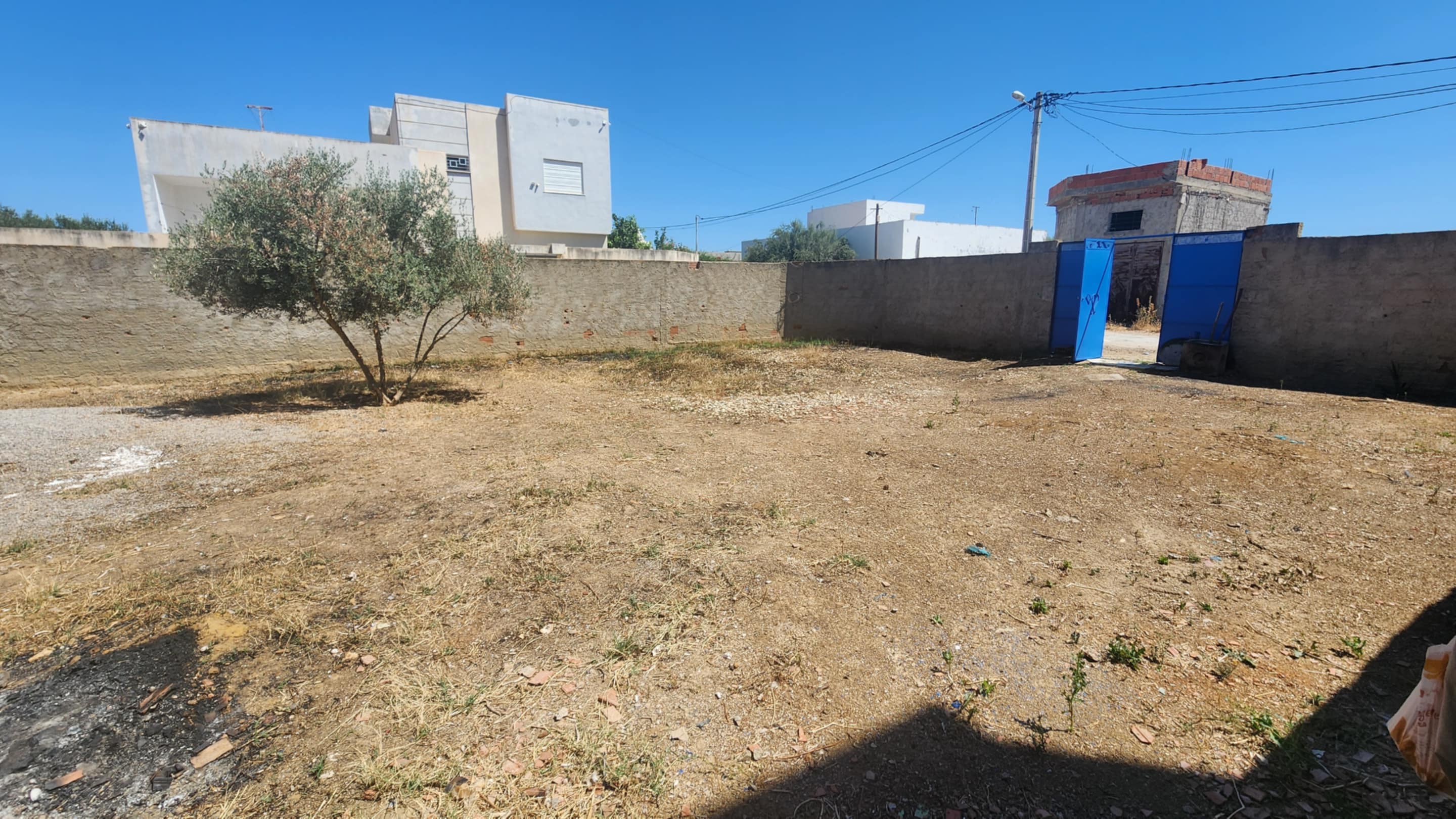 Mornaguia&nbsp;Mornaguia&nbsp;Terrain&nbsp;Terrain nu&nbsp;Terrain cl�tur� de 300m � mornaguia