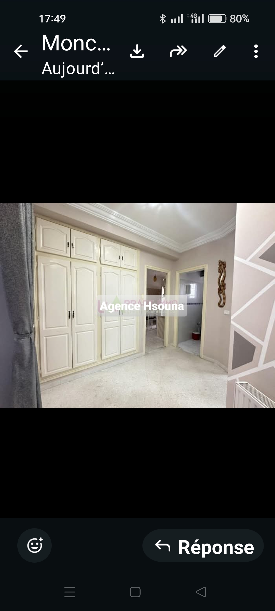 Hammam Chatt&nbsp;Hammam Chatt&nbsp;Vente&nbsp;Appart. 3 pi�ces&nbsp;Gps appart s2 h standing