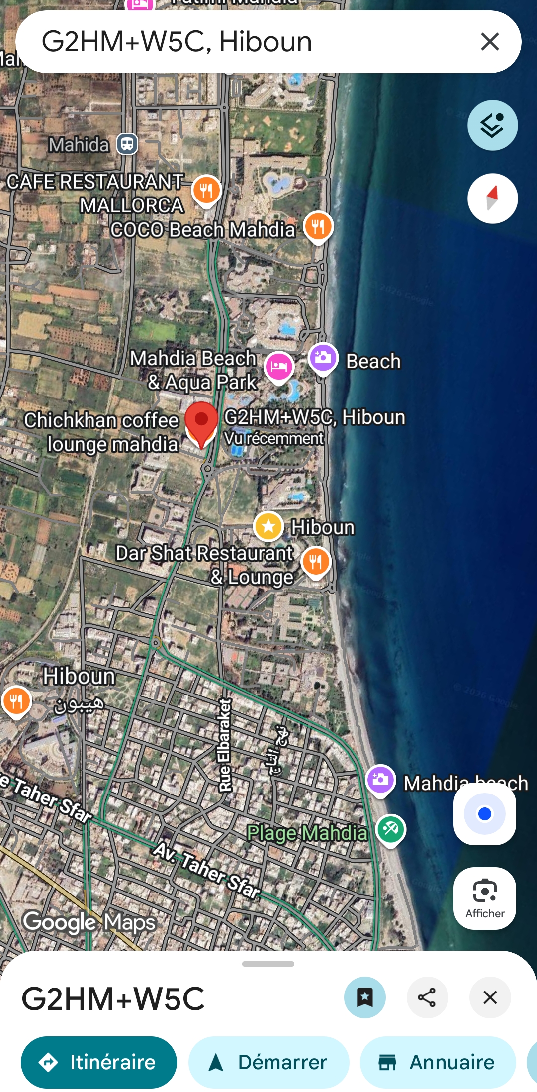 Mahdia&nbsp;Mahdia&nbsp;Location&nbsp;Appart. 1 pi�ce&nbsp;Appartement � mahdia