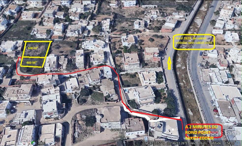 Sakiet Ezzit&nbsp;Sakiet Ezzit&nbsp;Terrain&nbsp;Terrain nu&nbsp;Terrain avenue mokhtar ziedi