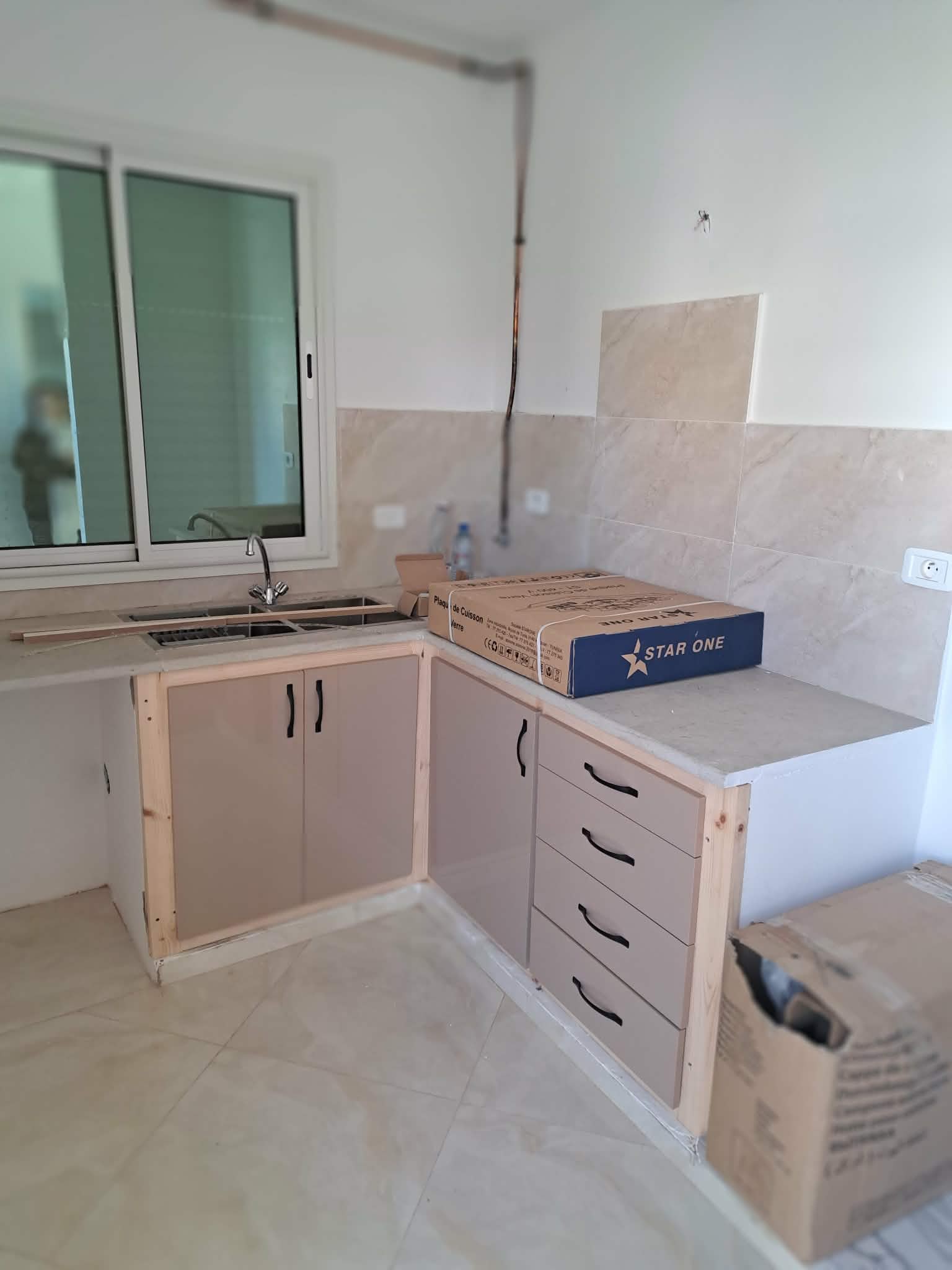 Ariana Ville&nbsp;El Menzah 8&nbsp;Location&nbsp;Appart. 2 pi�ces&nbsp;Appartement s1 menzah 8