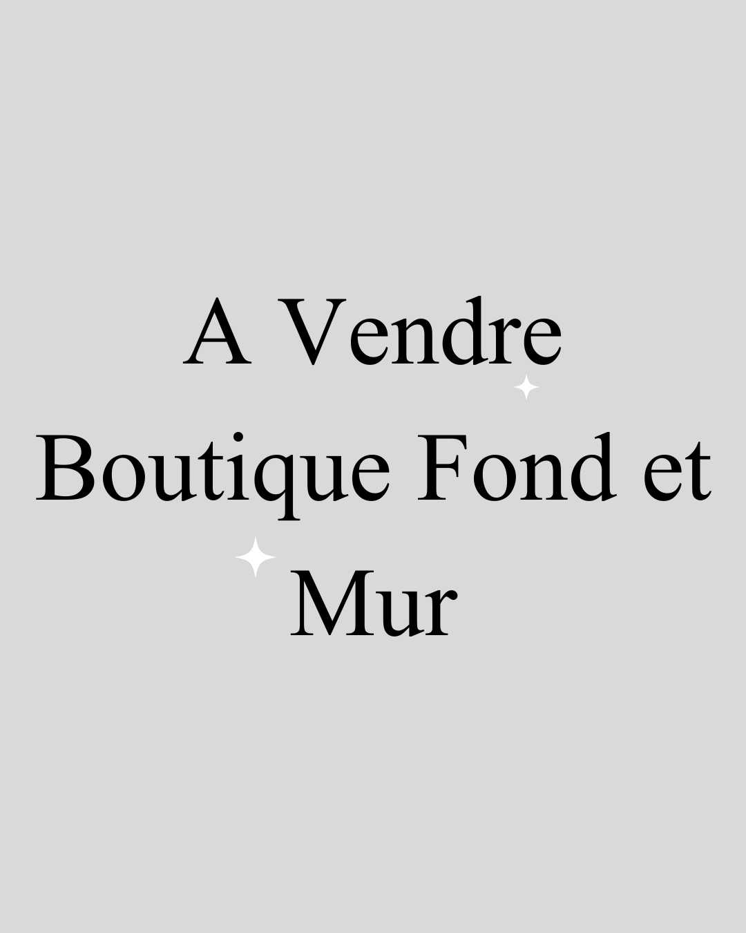 Ariana Ville&nbsp;Riadh Landlous&nbsp;Bureaux & Commerces&nbsp;Autre&nbsp;Boutique fond et mur
