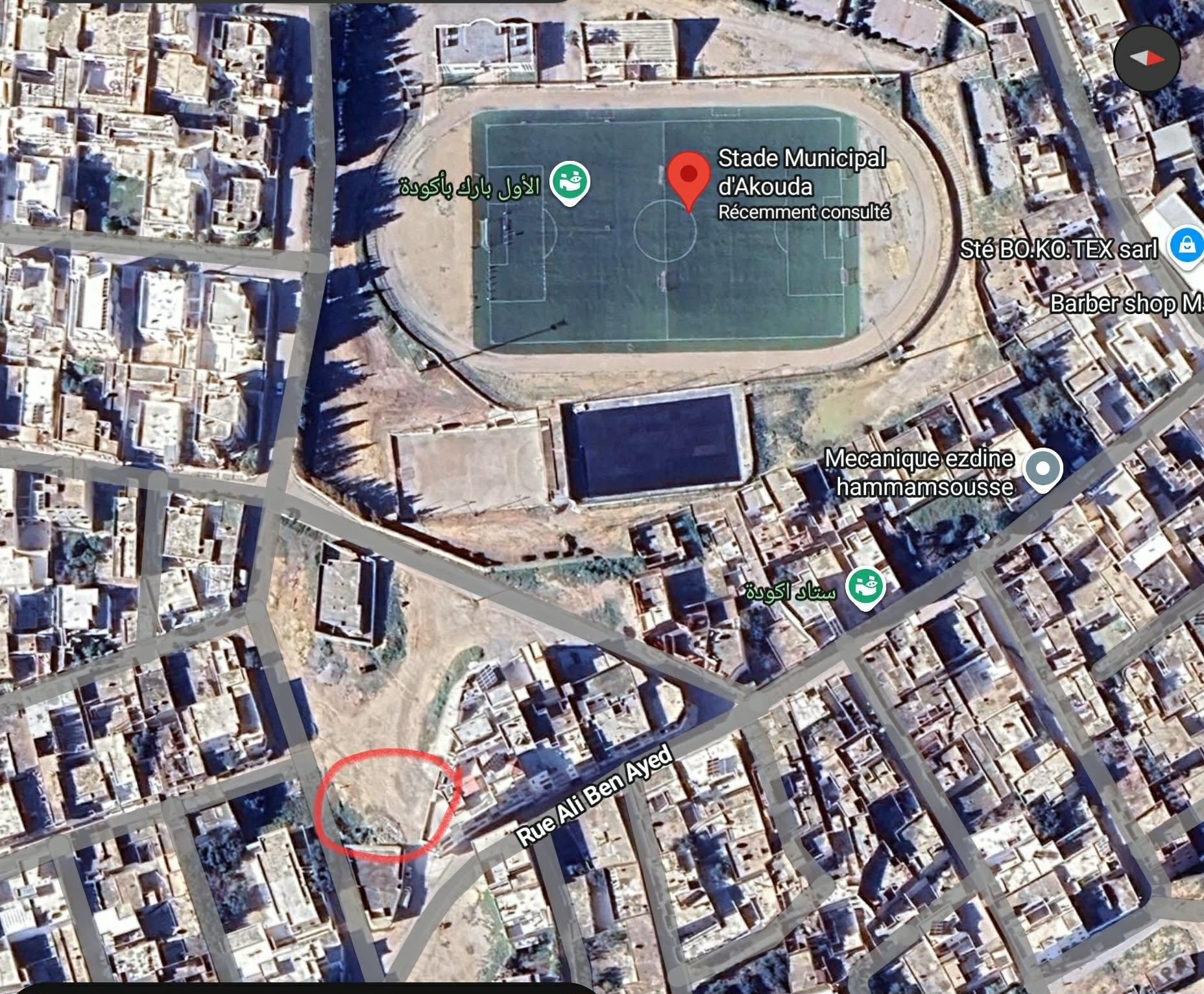 Akouda&nbsp;Akouda&nbsp;Terrain&nbsp;Terrain nu&nbsp;Terrain nu au centre ville