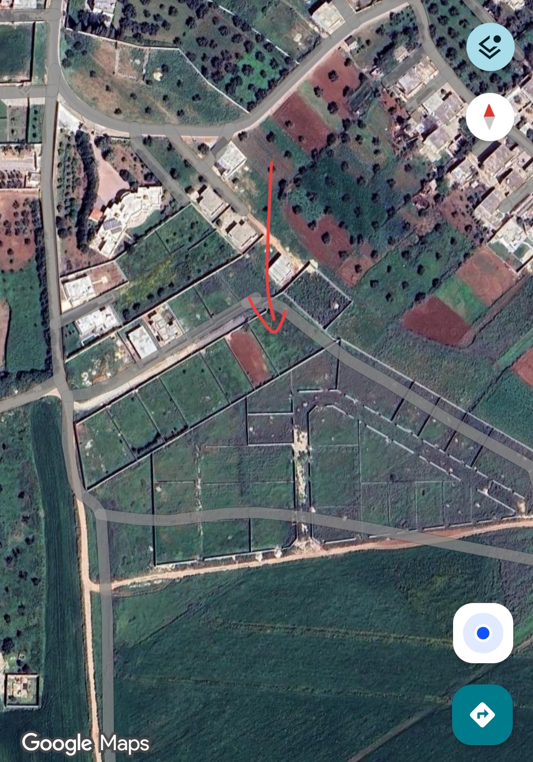 Sidi Thabet&nbsp;Borj Youssef&nbsp;Terrain&nbsp;Terrain nu&nbsp;Agr�able terrain en pleine nature a 5mn de geant