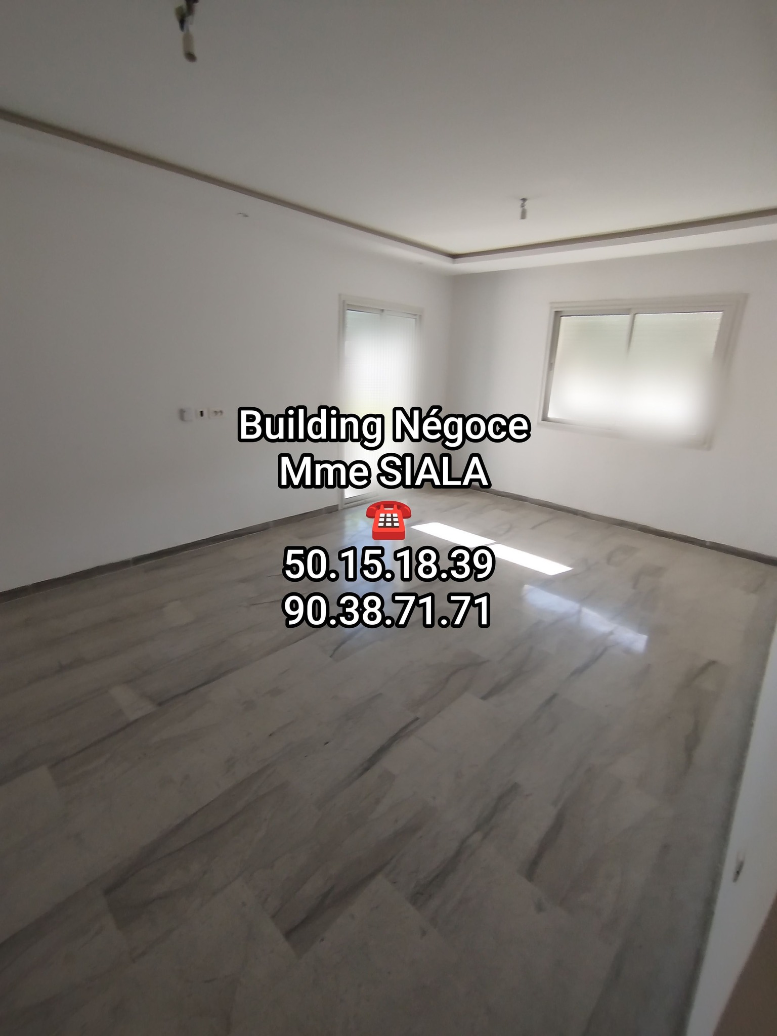 Ariana Ville&nbsp;Riadh Landlous&nbsp;Location&nbsp;Appart. 5 pi�ces+&nbsp;Riadh el andalous appt s3 haut stg