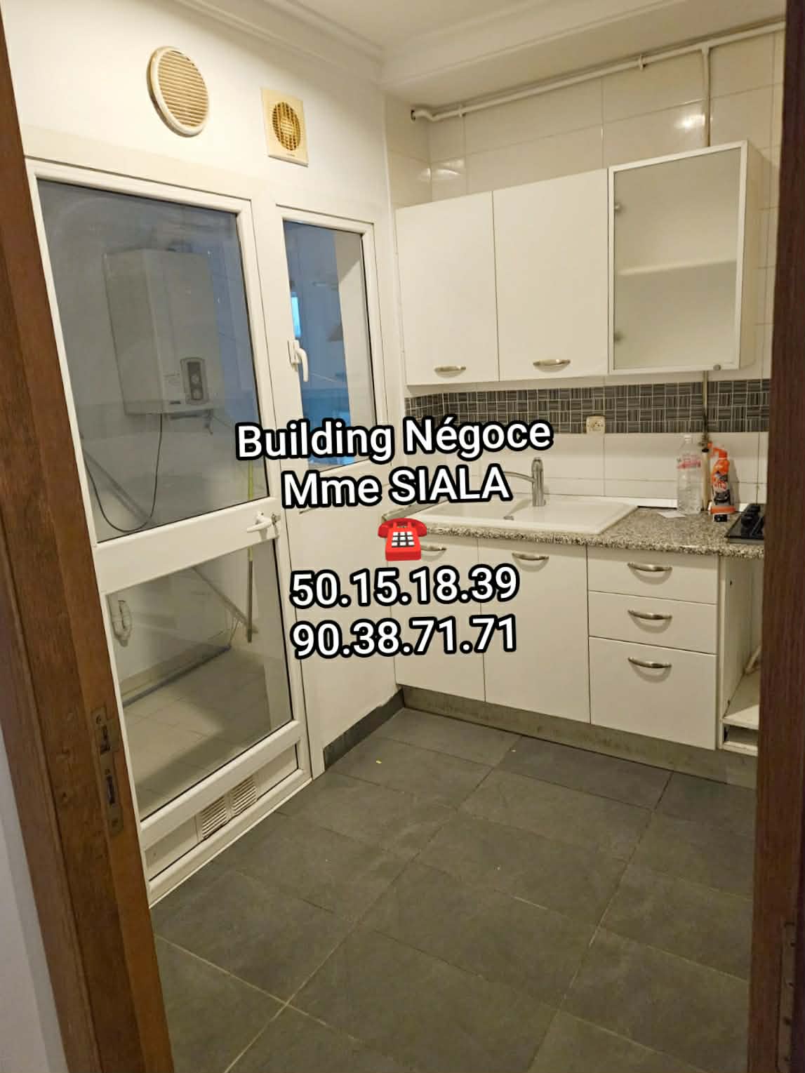 Ariana Ville&nbsp;Riadh Landlous&nbsp;Location&nbsp;Appart. 2 pi�ces&nbsp;Riadh el andalous joli appt s1 bien situ�