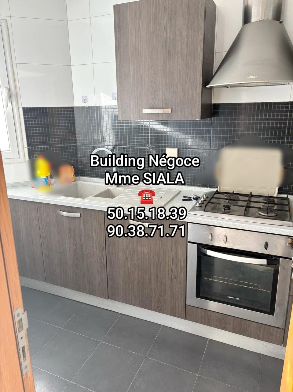 Ariana Ville&nbsp;Cite Ennasr 2&nbsp;Location&nbsp;Appart. 2 pi�ces&nbsp;Ennasr coquet appt s1 bien ensoleill�