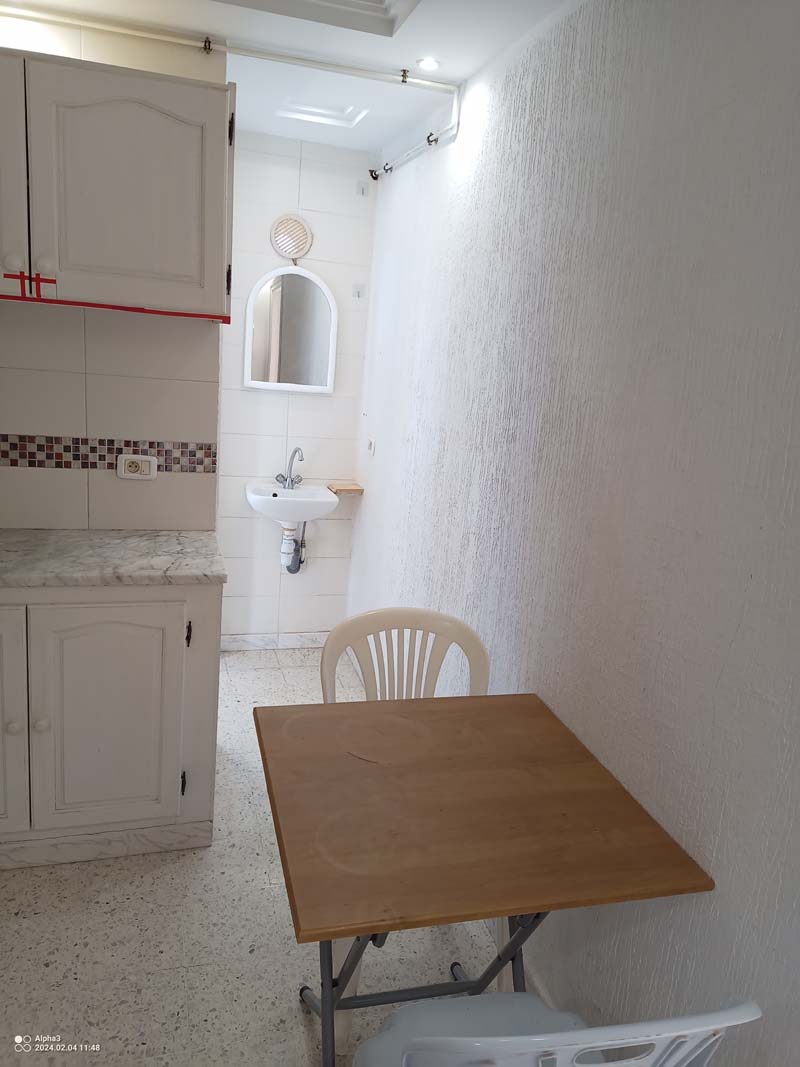 Monastir&nbsp;Zone Skanes&nbsp;Location&nbsp;Appart. 1 pi�ce&nbsp;Studio semi meubl�