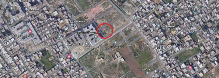 La Soukra&nbsp;Borj Louzir&nbsp;Terrain&nbsp;Terrain nu&nbsp;Les jardins des ing�nieurs topographie