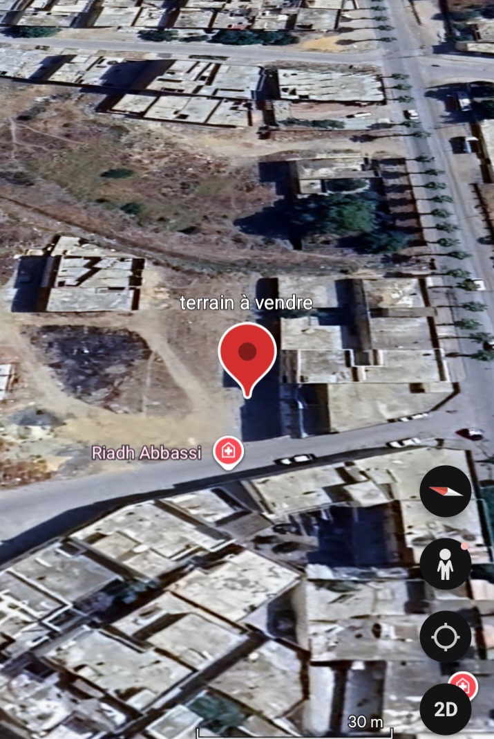 Mateur&nbsp;Cite El Manar&nbsp;Terrain&nbsp;Terrain nu&nbsp;Terrain  � mateur