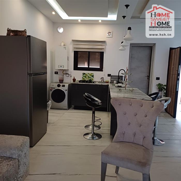 La Goulette&nbsp;Kheireddine&nbsp;Location&nbsp;Appart. 2 pi�ces&nbsp;S2 meubl� la casita � kheireddine