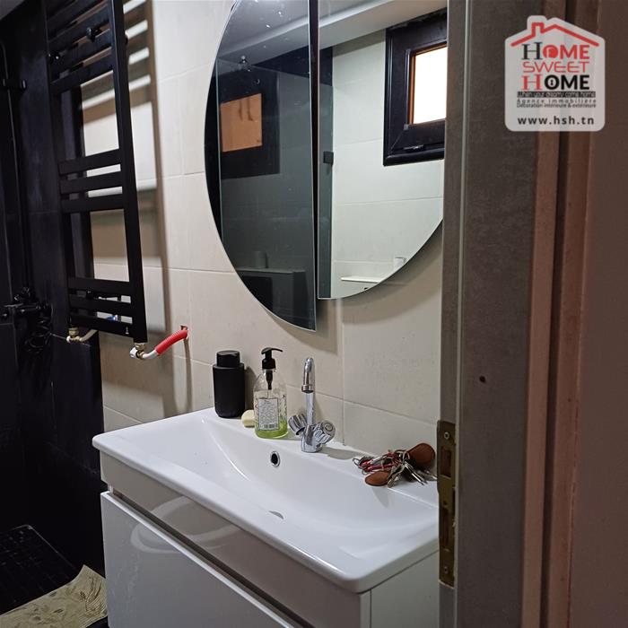 La Goulette&nbsp;Kheireddine&nbsp;Location&nbsp;Appart. 2 pi�ces&nbsp;S2 meubl� la casita � kheireddine