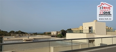 La Marsa&nbsp;Gammart&nbsp;Location&nbsp;Appart. 3 pi�ces&nbsp;Penthouse nabdh meubl� � gammarth touristique