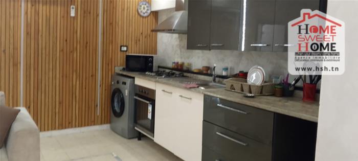 La Marsa&nbsp;Cite El Khalil&nbsp;Location&nbsp;Maisons&nbsp;Rdc de villa s1 meubl� omurad � cit� el khalil