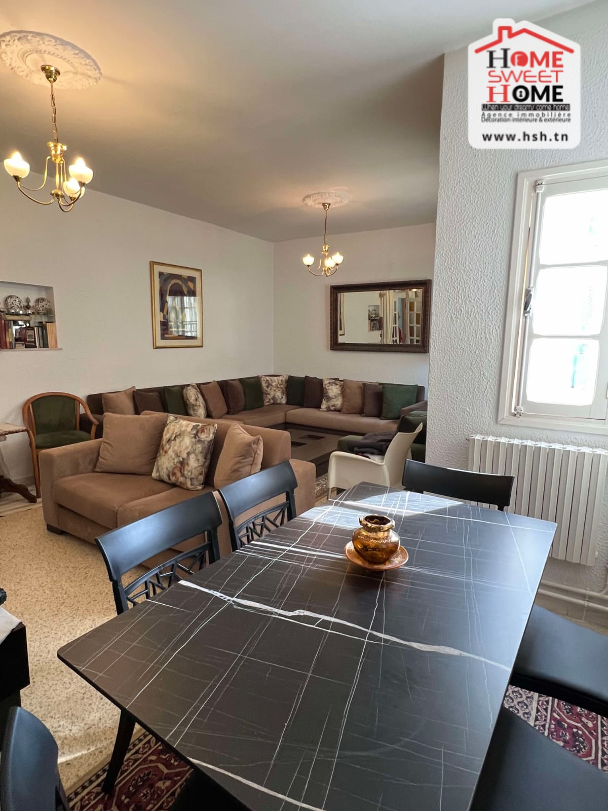 Carthage&nbsp;Salambo&nbsp;Vente&nbsp;Appart. 5 pi�ces+&nbsp;Immeuble saray � carthage salambo