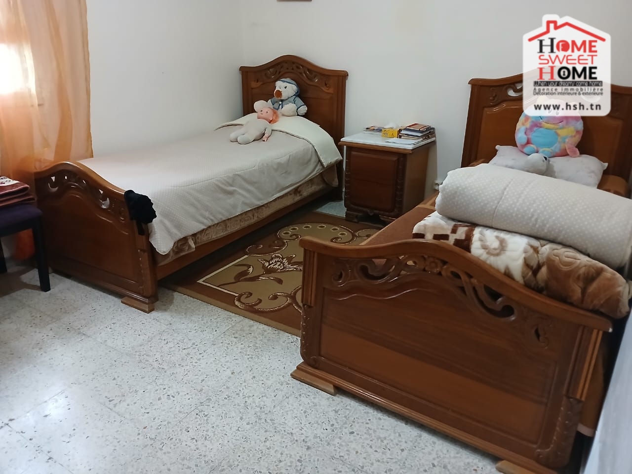 Bab Souika&nbsp;Bab El Akoues&nbsp;Vente&nbsp;Appart. 2 pi�ces&nbsp;Appart s2 el khirbab souika