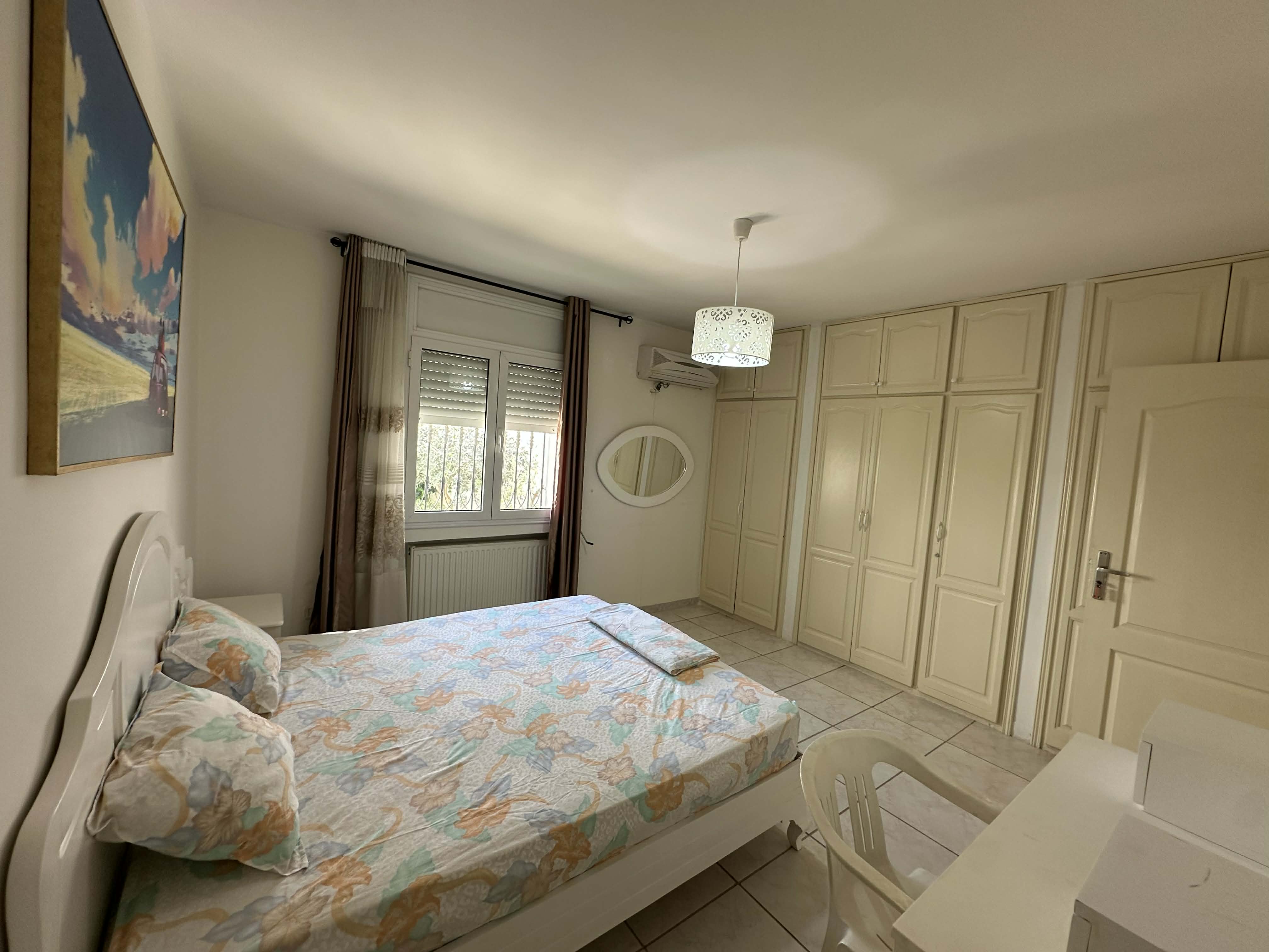 El Menzah&nbsp;El Manar 1&nbsp;Location&nbsp;Appart. 3 pi�ces&nbsp;Rez de chauss�e de villa s2 meubl� � manar 1