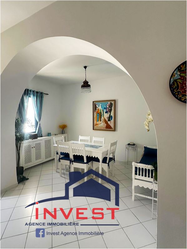 La Marsa&nbsp;Gammart&nbsp;Location&nbsp;Duplex&nbsp;Duplex s3 meubl� avec jardin  au golden tulip