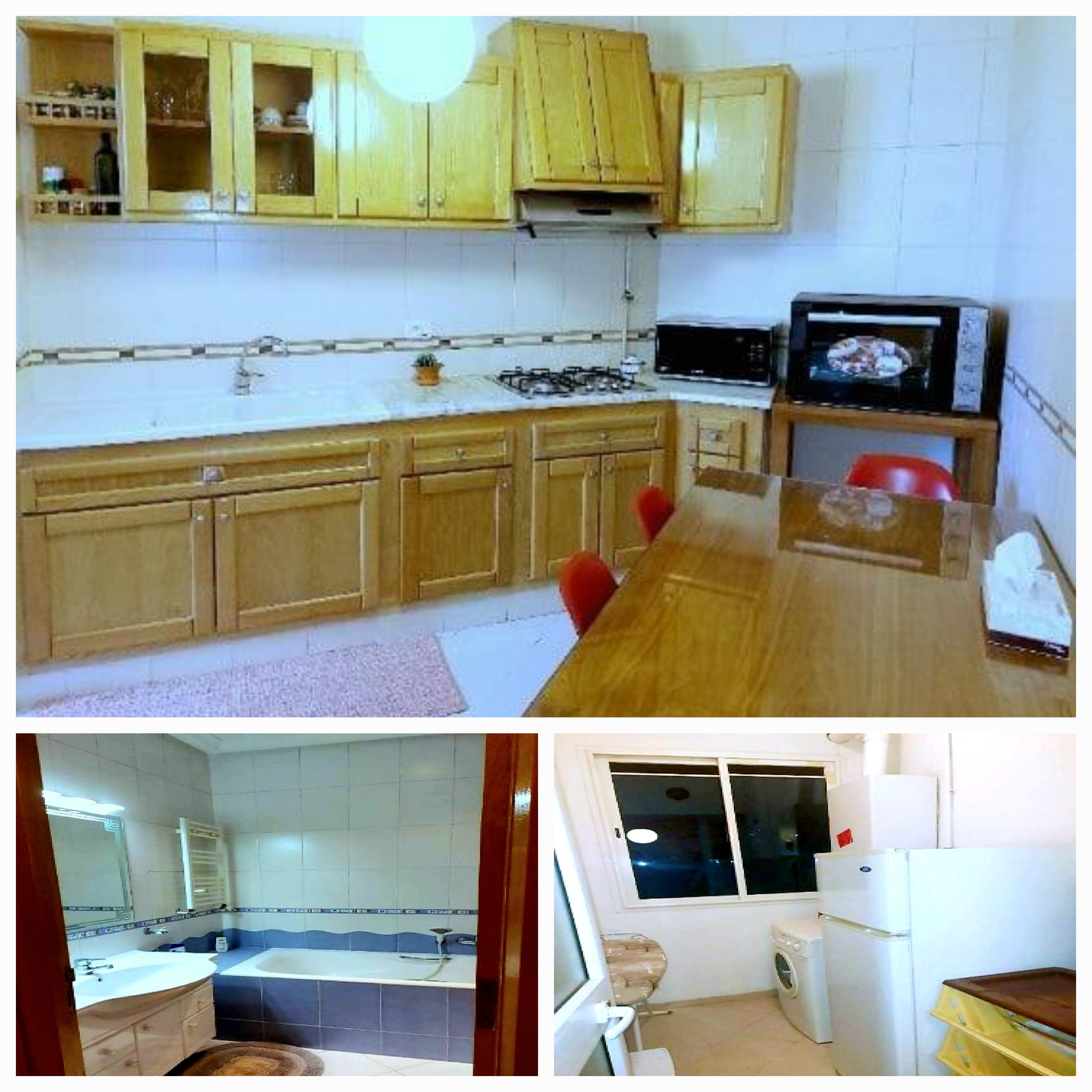 Ariana Ville&nbsp;Cite Ennasr 2&nbsp;Location&nbsp;Appart. 3 pi�ces&nbsp;Excellent s2 meubl� pour �tranger