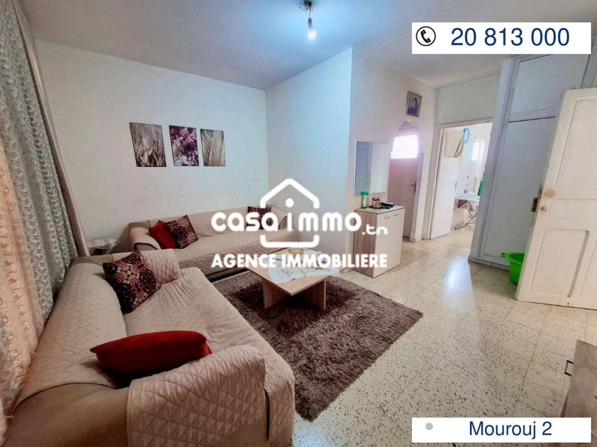 El Mourouj&nbsp;El Mourouj&nbsp;Vente&nbsp;Appart. 2 pi�ces&nbsp;S2 � mourouj 2