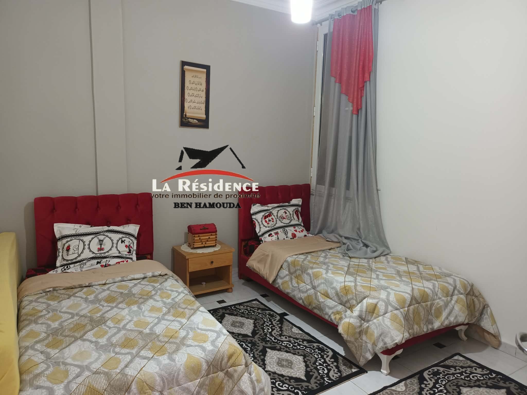 Bizerte Nord&nbsp;Bizerte&nbsp;Location&nbsp;Appart. 3 pi�ces&nbsp;Appartement meubl� d�but corniche bizerte
