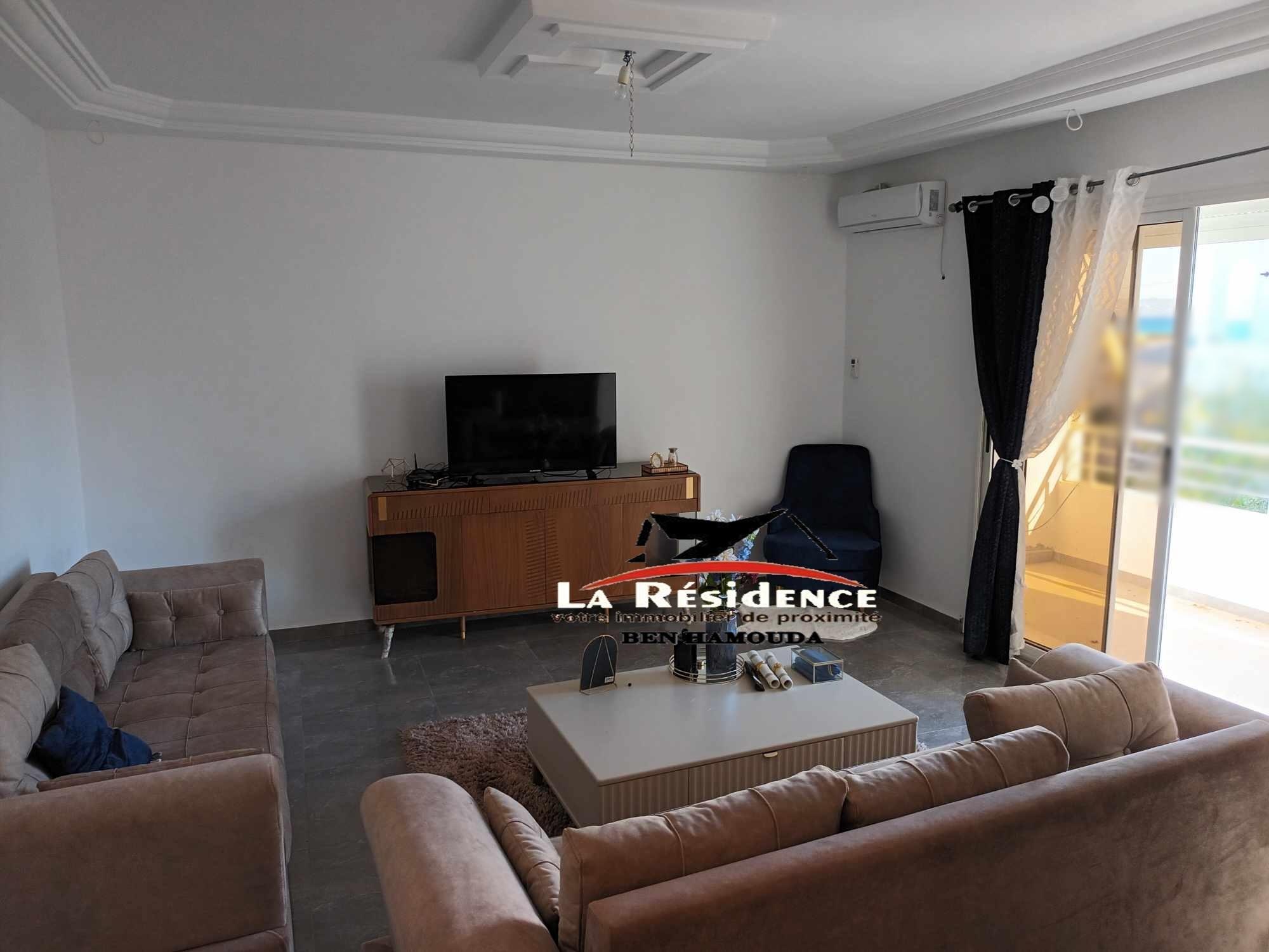 Bizerte Nord&nbsp;Bizerte&nbsp;Location&nbsp;Appart. 4 pi�ces&nbsp;Etage d'une villa meubl� � bizerte