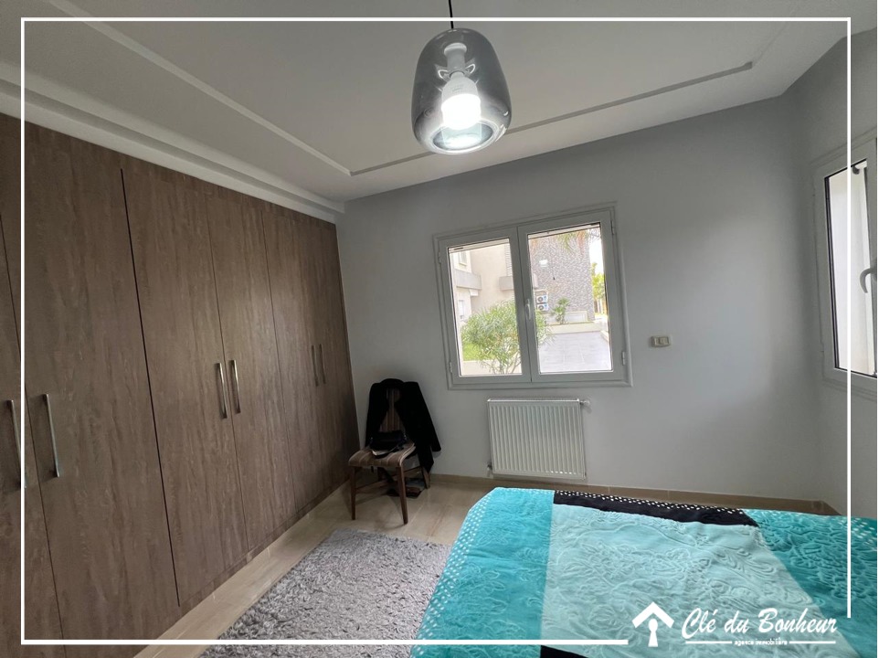 La Soukra&nbsp;Chotrana 1&nbsp;Vente&nbsp;Appart. 3 pi�ces&nbsp;Superbe appartement s3 avec grand jardin