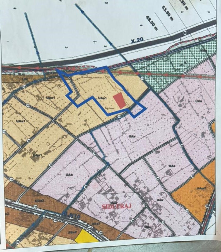 La Soukra&nbsp;Sidi Frej&nbsp;Terrain&nbsp;Terrain nu&nbsp;4000 m2 � la soukra