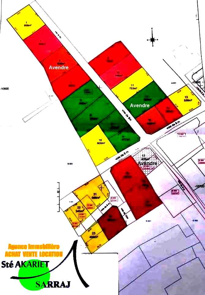 Hammam Sousse&nbsp;El Kantaoui&nbsp;Terrain&nbsp;Terrain nu&nbsp;Terrains en face h�tel el mouradi club � kantaoui