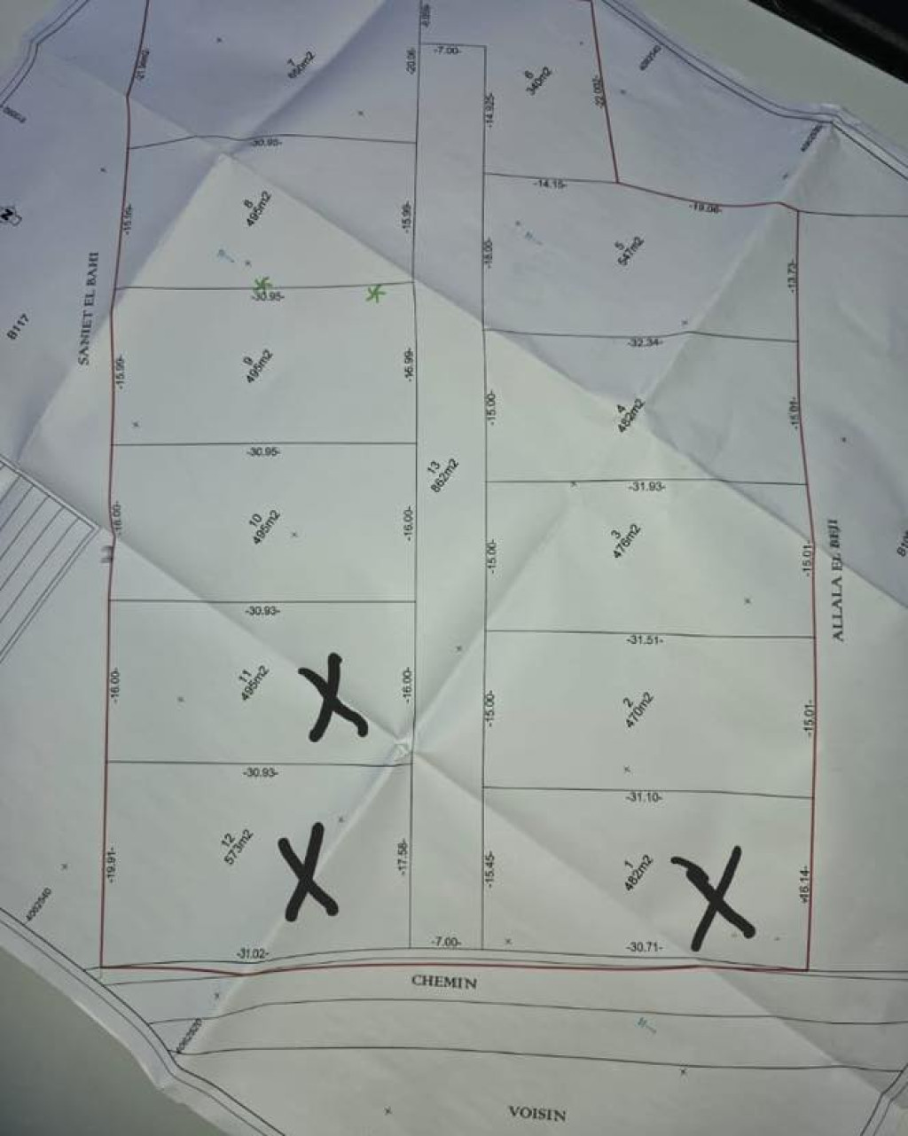 Bou Mhel El Bassatine&nbsp;Bou Mhel&nbsp;Terrain&nbsp;Terrain nu&nbsp;Lots terrain r2 boumhal